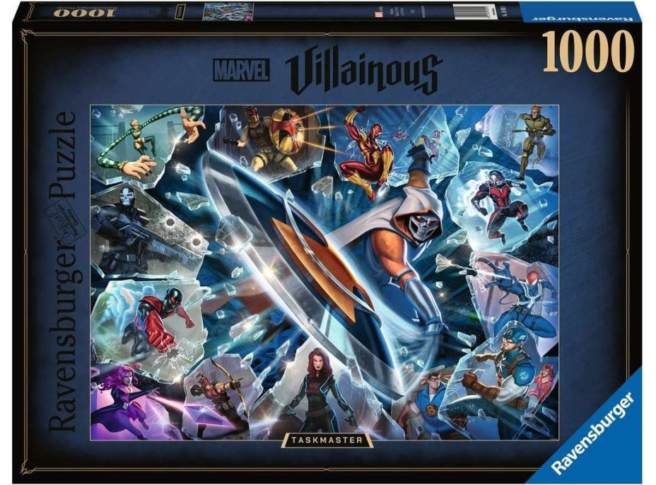 RAVENSBURGER Puzzle Marvel Villainous: Taskmaster 1000 dielikov