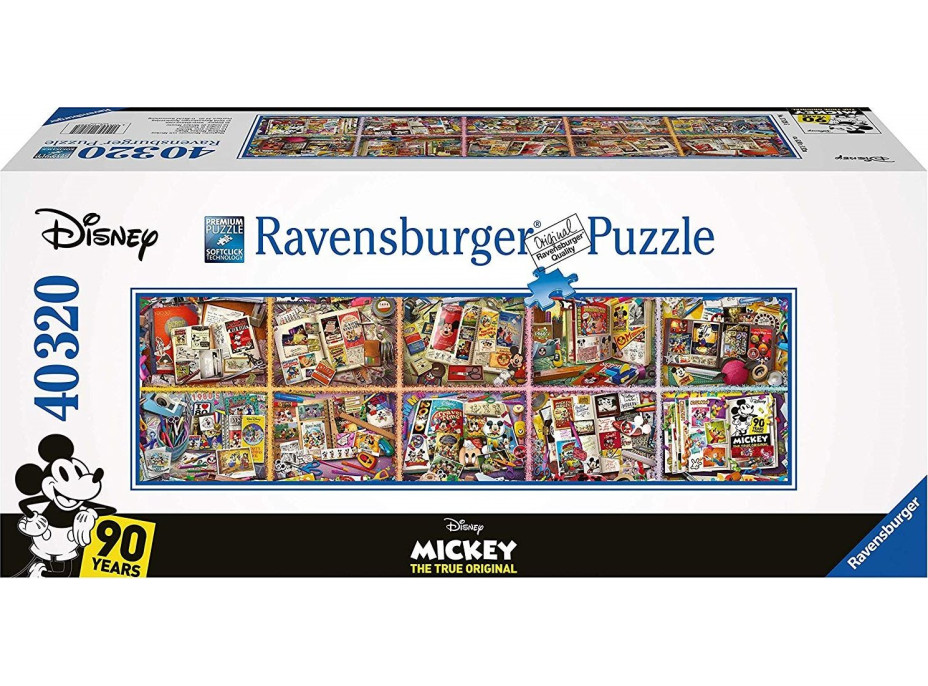 RAVENSBURGER Puzzle Mickey Mouse počas rokov 40320 dielikov