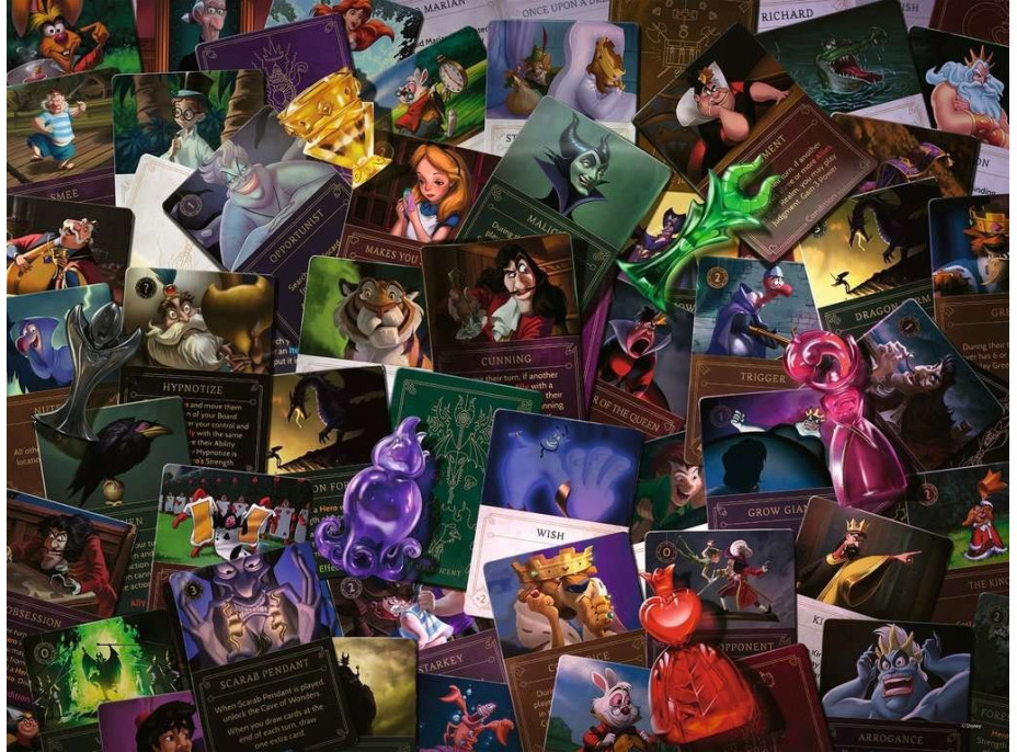 RAVENSBURGER Puzzle Disney Villainous: Tí najhorší prichádzajú pripravení 2000 dielikov