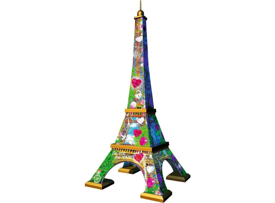 RAVENSBURGER 3D puzzle Eiffelova veža (Love Edition) 216 dielikov