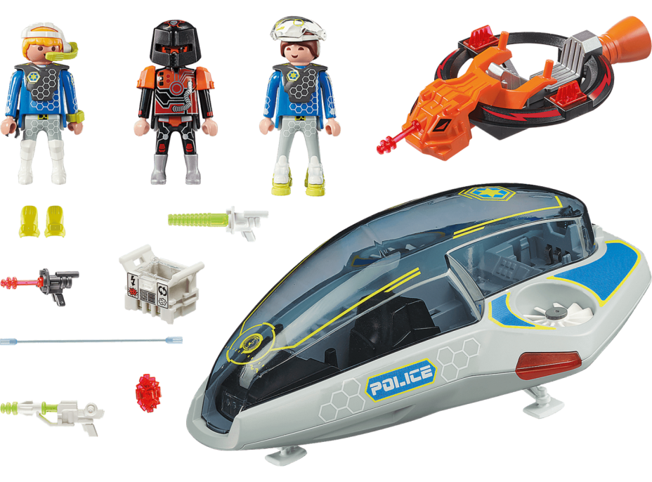 PLAYMOBIL® Galaxy Police 70019 Klzák