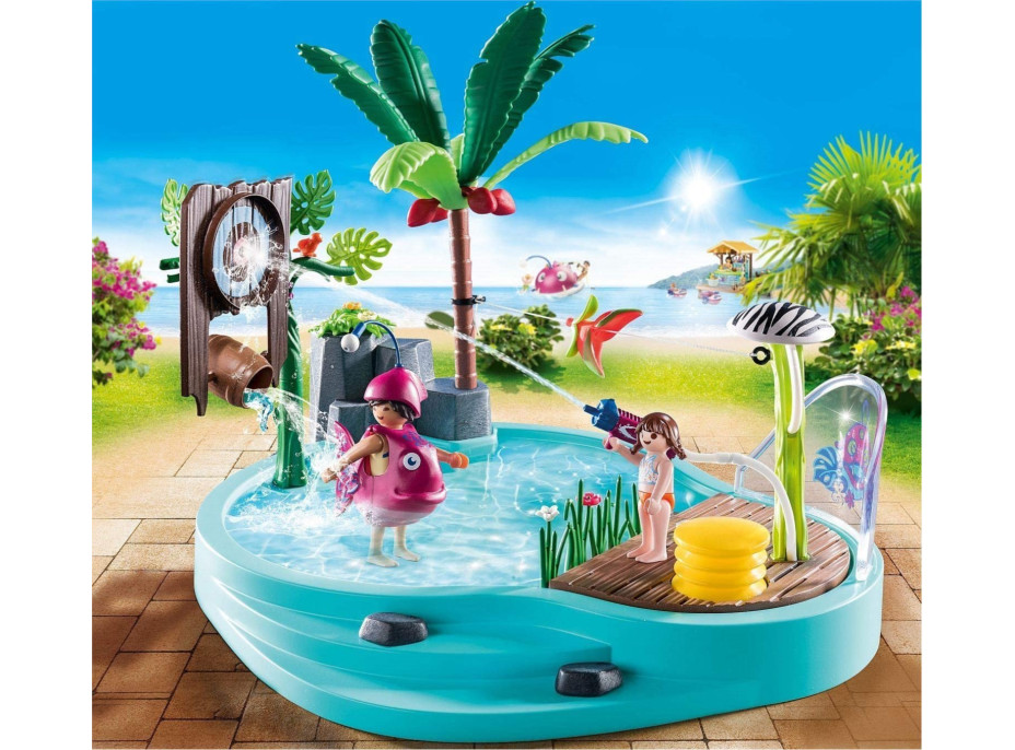 PLAYMOBIL® Family Fun 70610 Zábavný bazén s vodnou striekačkou
