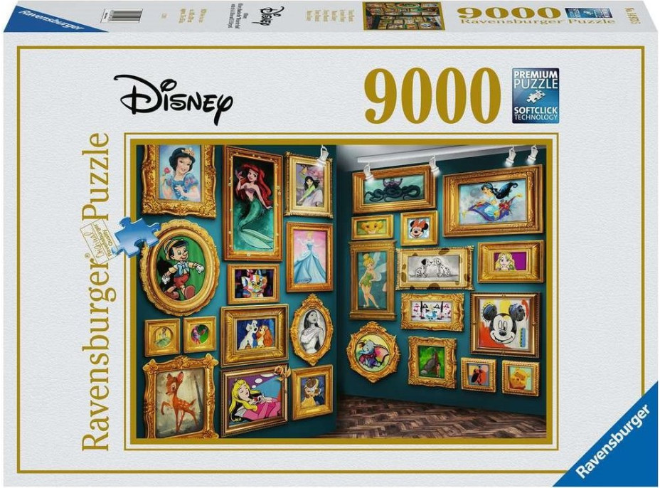 RAVENSBURGER Puzzle Disney múzeum 9000 dielikov