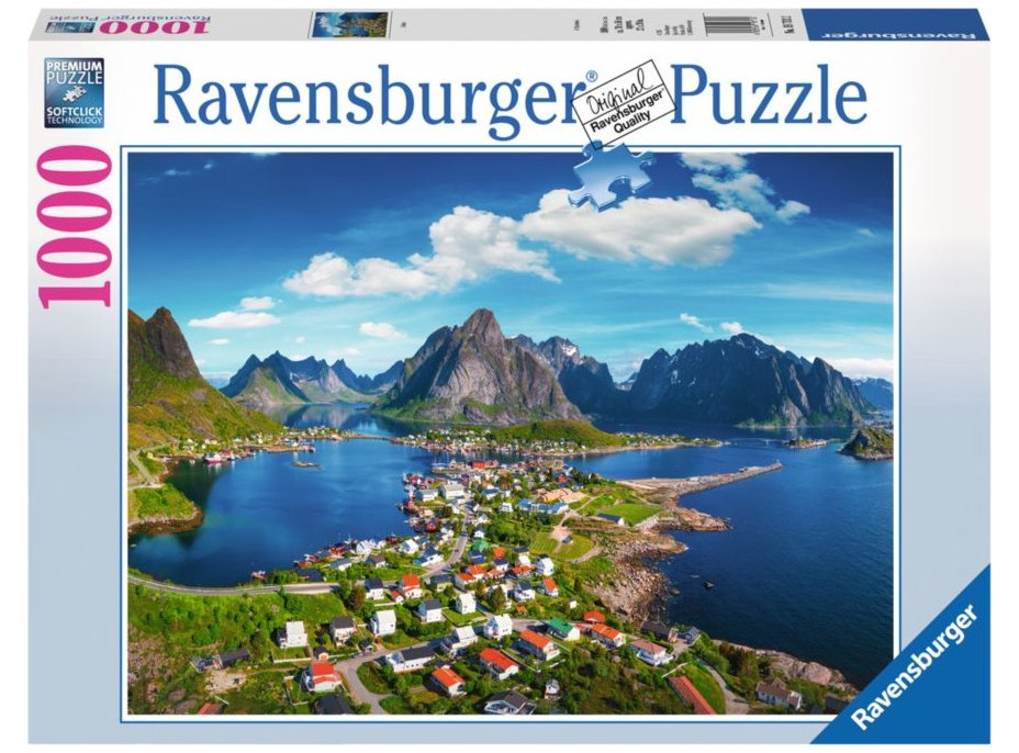 RAVENSBURGER Puzzle Lofoty, Nórsko 1000 dielikov
