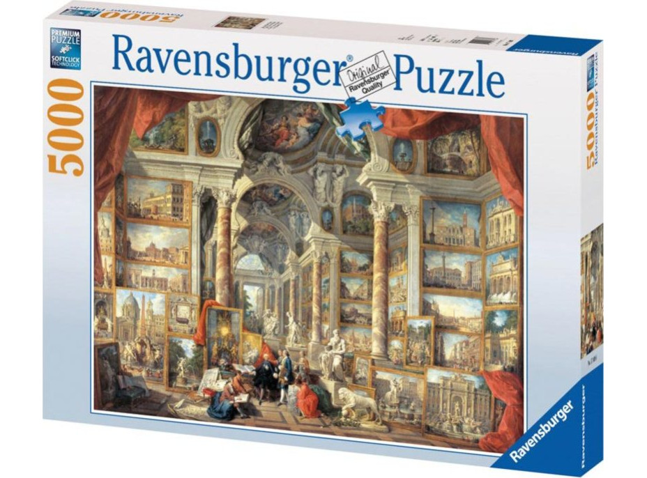 RAVENSBURGER Puzzle Pohľad na moderné Rím 5000 dielikov