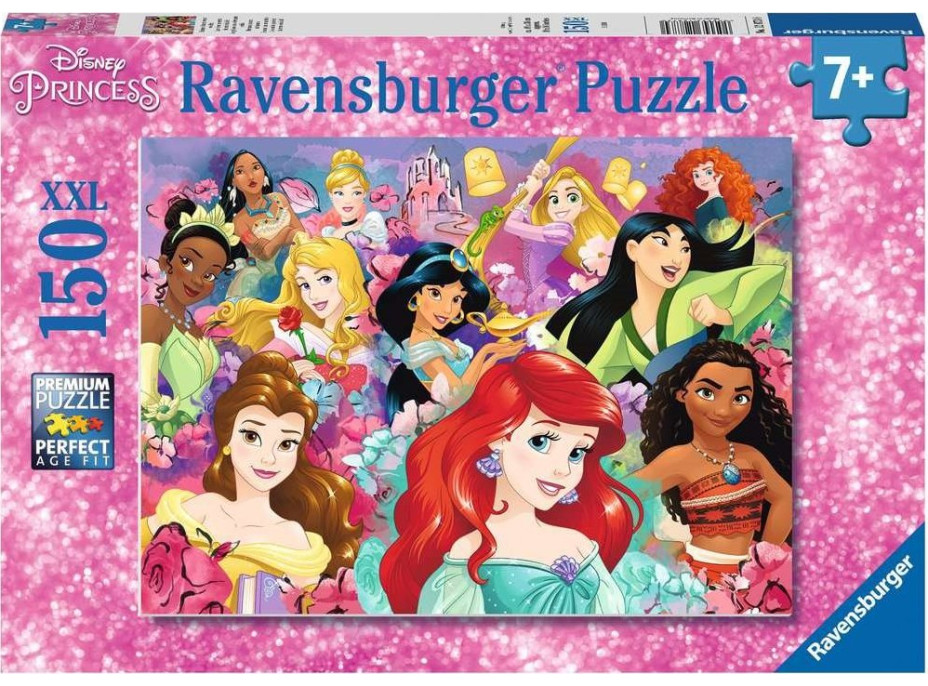 RAVENSBURGER Puzzle Disney princeznej: Sny sa plnia XXL 150 dielikov