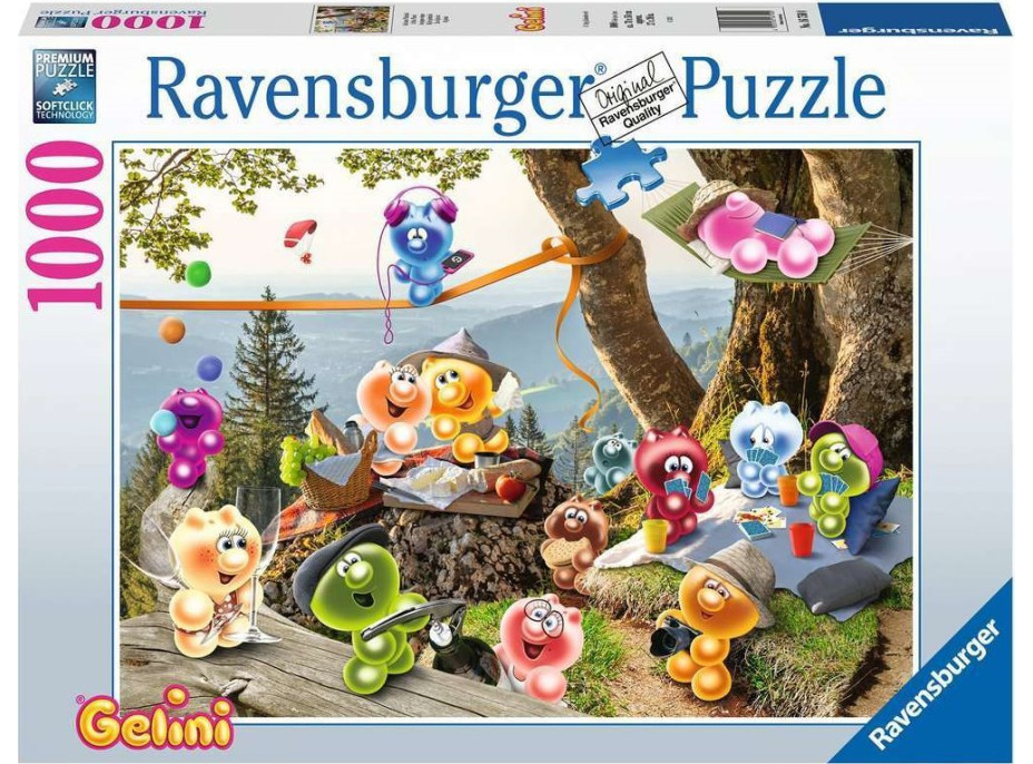 RAVENSBURGER Puzzle Gelini: Piknik 1000 dielikov