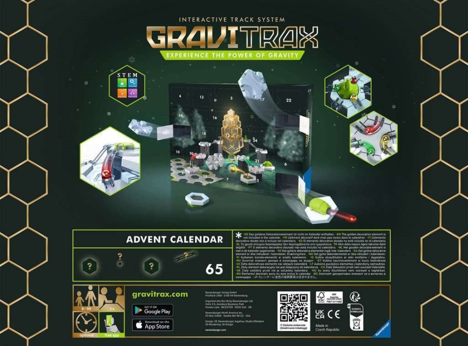 RAVENSBURGER GraviTrax Adventný kalendár