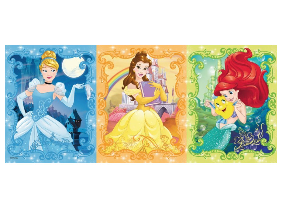 RAVENSBURGER Panoramatické puzzle Prekrásne Disney princeznej XXL 200 dielikov