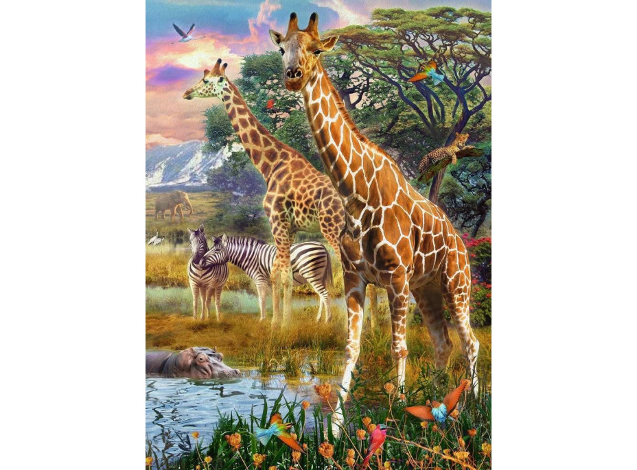 RAVENSBURGER Puzzle Savana XXL 150 dielikov