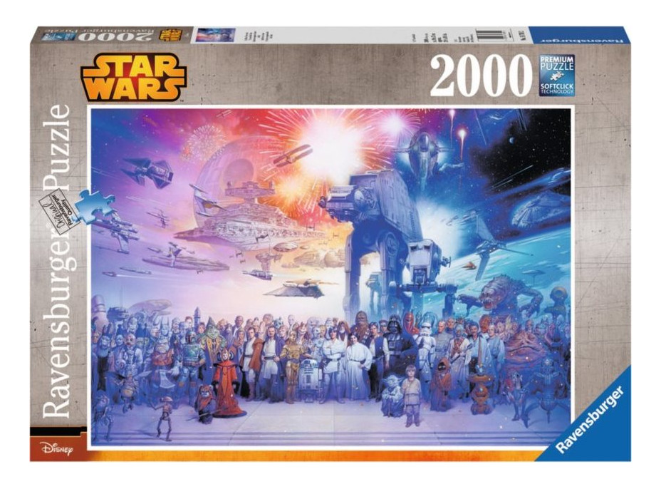 RAVENSBURGER Puzzle Star Wars Universe 2000 dielikov
