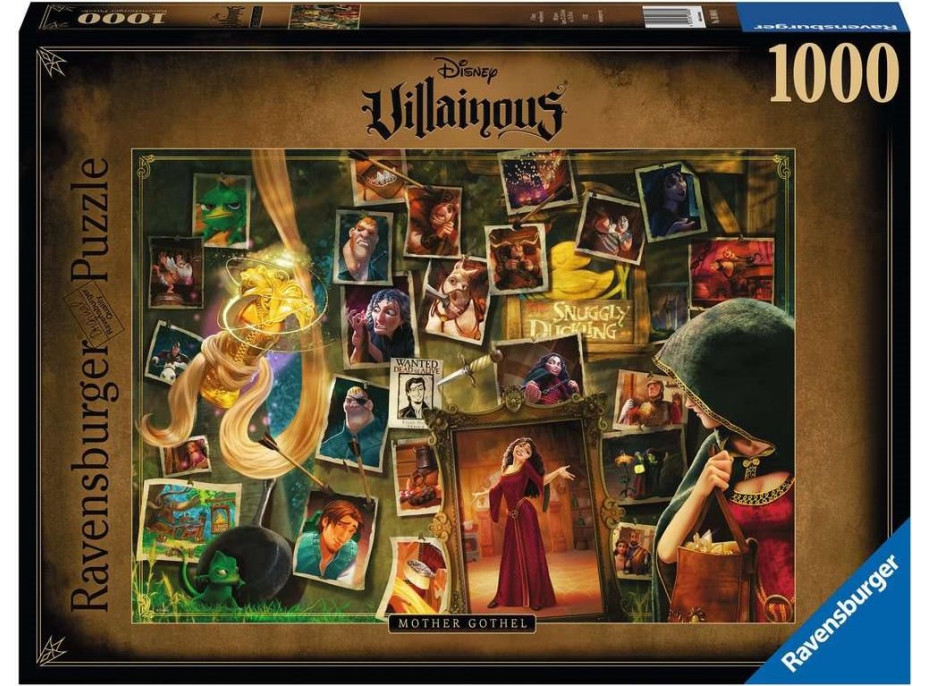 RAVENSBURGER Puzzle Disney Villainous: Matka Gothel 1000 dielikov