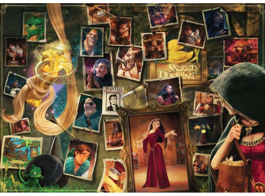 RAVENSBURGER Puzzle Disney Villainous: Matka Gothel 1000 dielikov