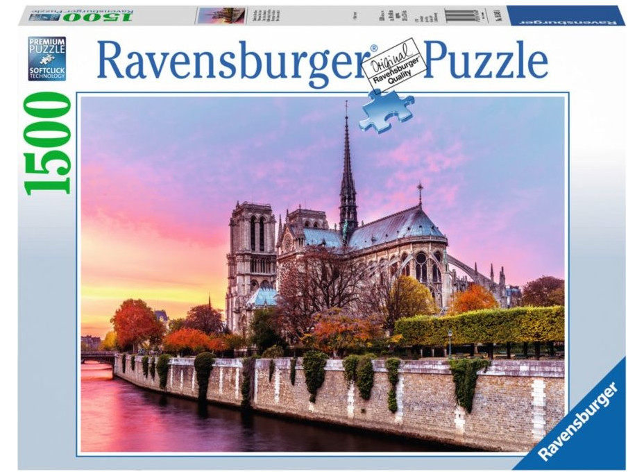 RAVENSBURGER Puzzle Notre Dame, Paríž 1500 dielikov
