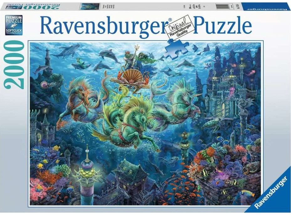 RAVENSBURGER Puzzle Podmorské kúzlo 2000 dielikov