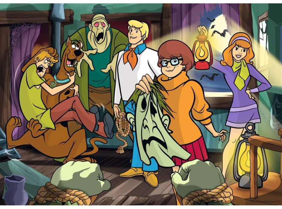 RAVENSBURGER Puzzle Scooby Doo: Odhalenie 1000 dielikov