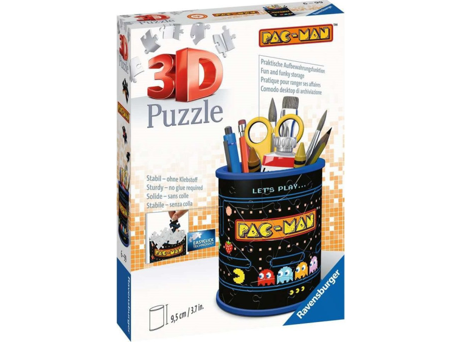 RAVENSBURGER 3D puzzle stojan: Pac-Man 57 dielikov