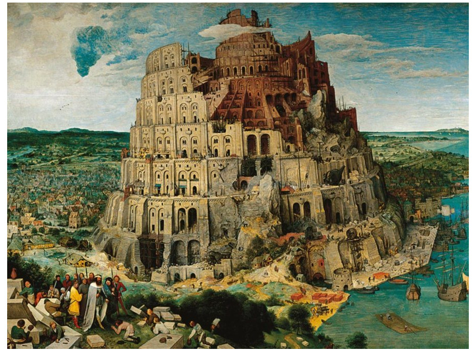 RAVENSBURGER Puzzle Babylonská veža 5000 dielikov