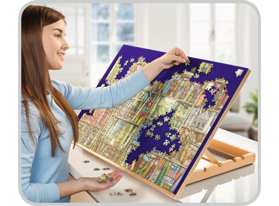 RAVENSBURGER Puzzle Board - drevená polohovacia puzzle podložka
