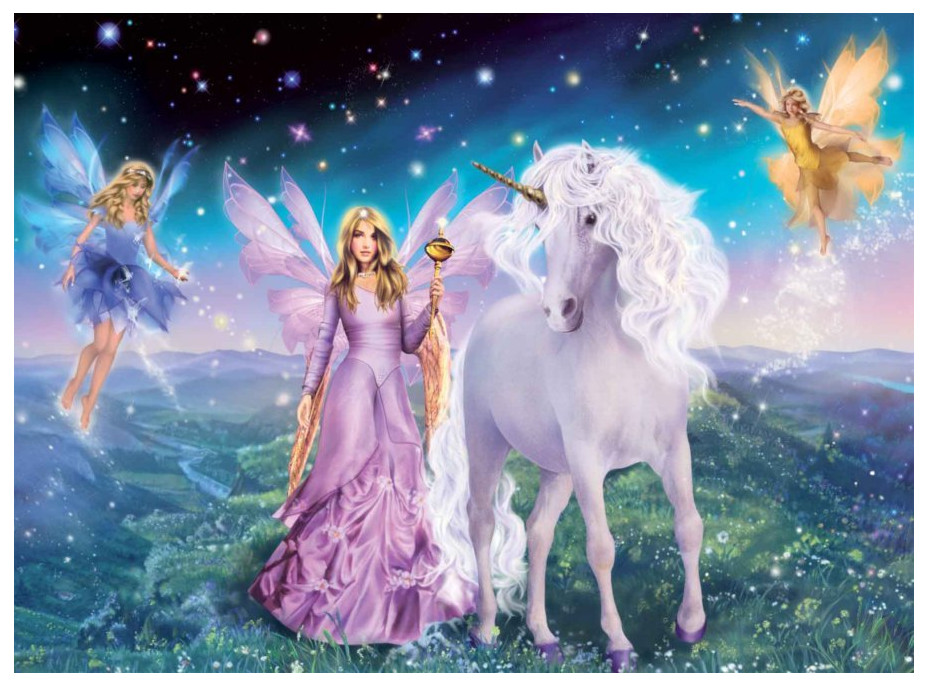 RAVENSBURGER Puzzle Kúzelný jednorožec XXL 300 dielikov