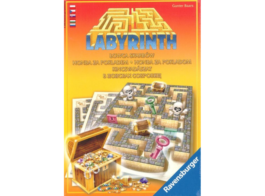 RAVENSBURGER Labyrinth: Honba za pokladom