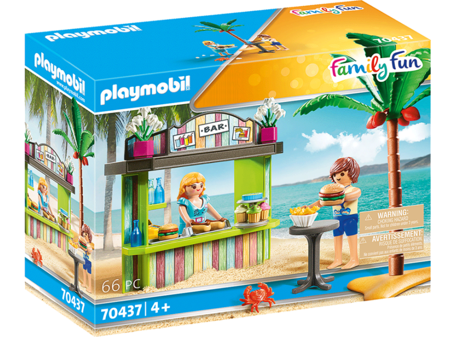 PLAYMOBIL® Family Fun 70437 Kiosk na pláži