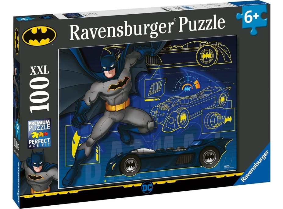 RAVENSBURGER Puzzle Batman XXL 100 dielikov