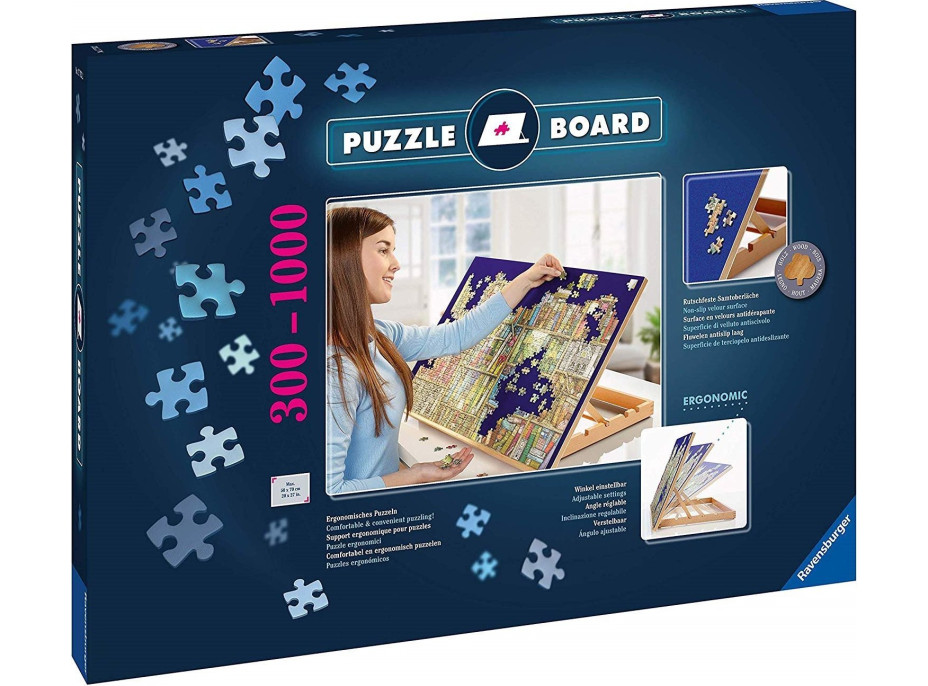 RAVENSBURGER Puzzle Board - drevená polohovacia puzzle podložka