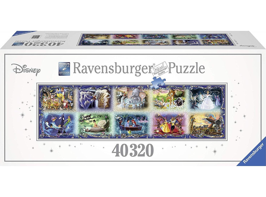 RAVENSBURGER Puzzle Disney Nezabudnuteľné okamihy 40320 dielikov