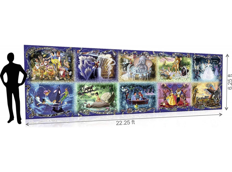 RAVENSBURGER Puzzle Disney Nezabudnuteľné okamihy 40320 dielikov