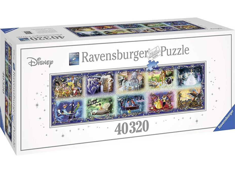 RAVENSBURGER Puzzle Disney Nezabudnuteľné okamihy 40320 dielikov