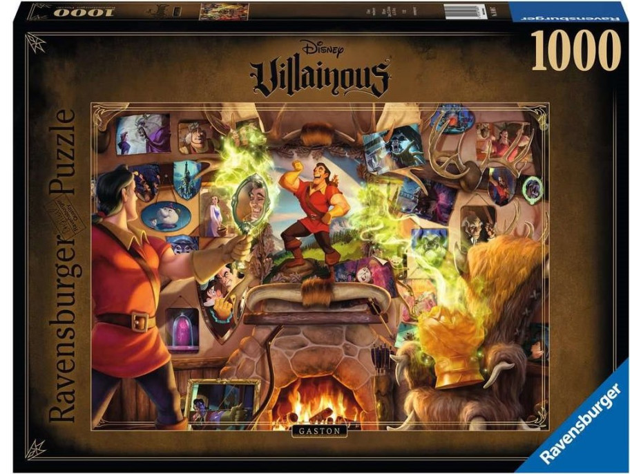 RAVENSBURGER Puzzle Disney Villainous: Gaston 1000 dielikov