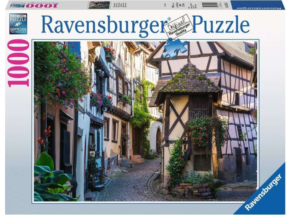 RAVENSBURGER Puzzle Eguisheim, Francúzsko 1000 dielikov