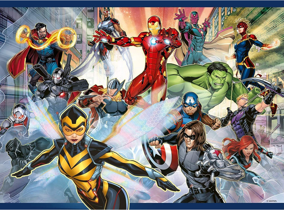 RAVENSBURGER Puzzle Marvel: Avengers XXL 100 dielikov