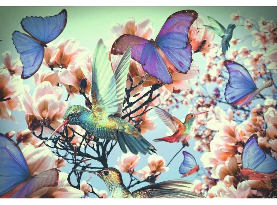 RAVENSBURGER Puzzle Moment: Kolibrík 300 dielikov