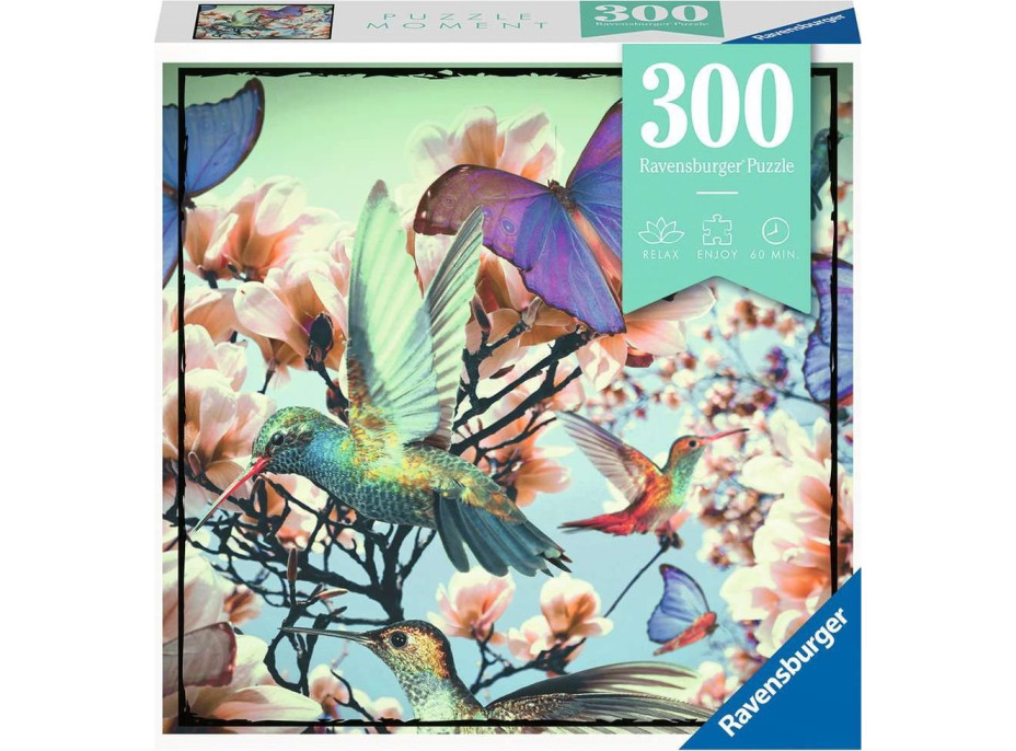 RAVENSBURGER Puzzle Moment: Kolibrík 300 dielikov