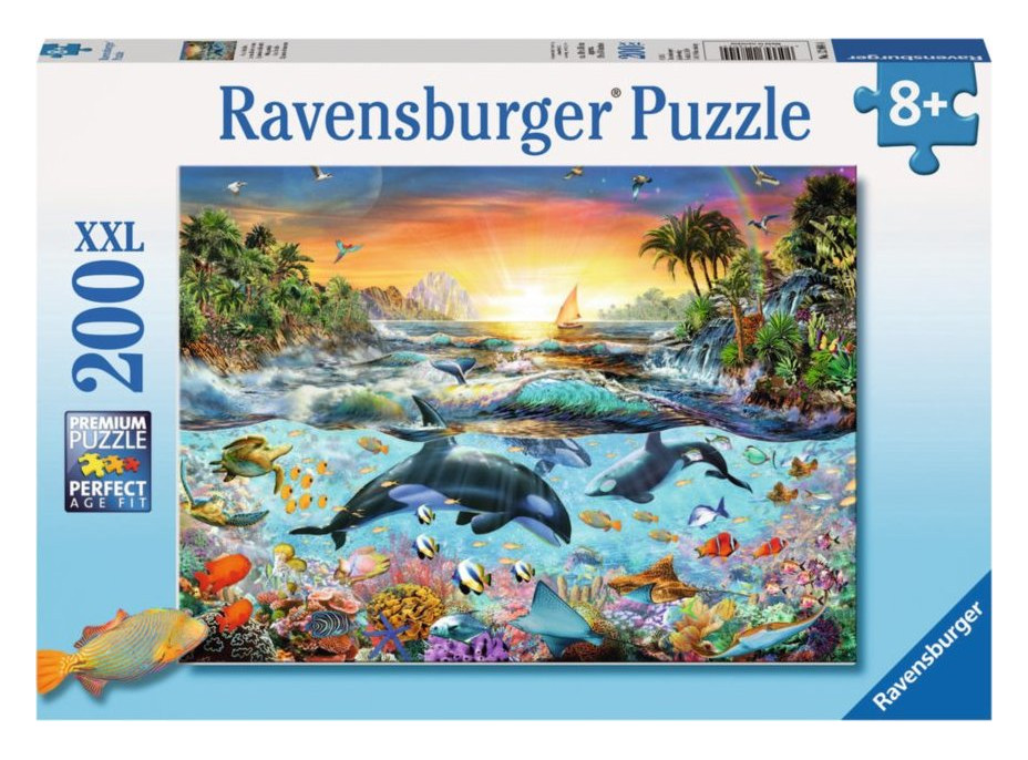 RAVENSBURGER Puzzle Veľrybí zátoka XXL 200 dielikov