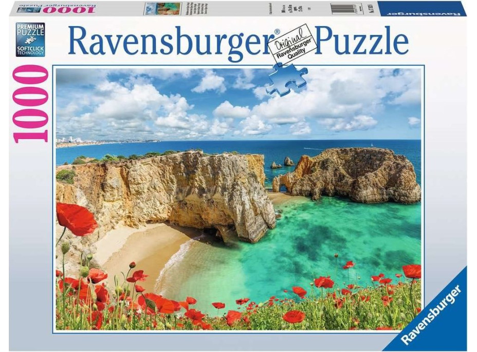 RAVENSBURGER Puzzle Zátoka, Algarve, Portugalsko 1000 dielikov