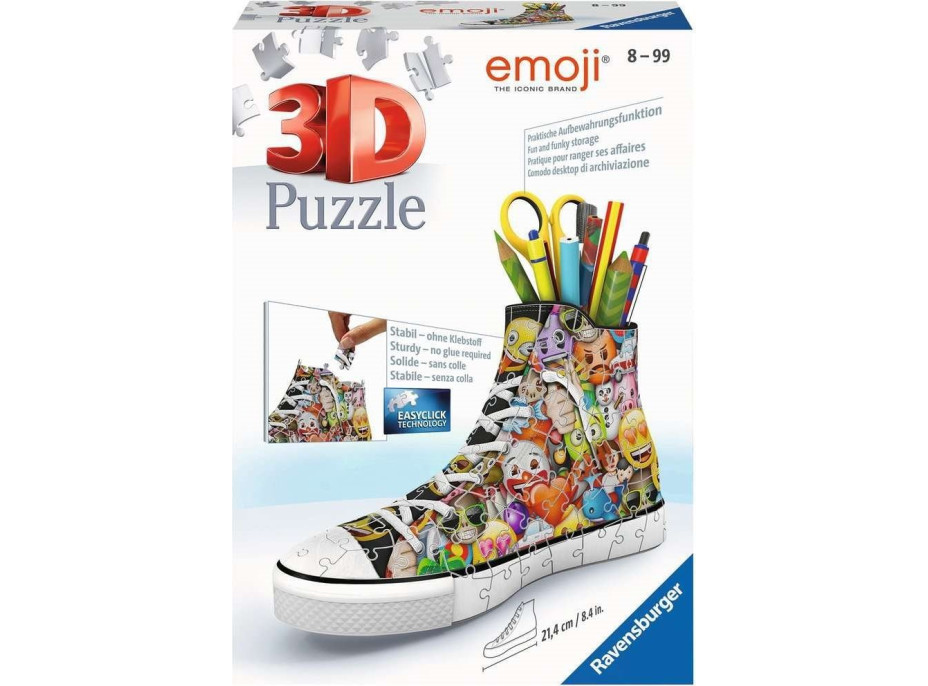 RAVENSBURGER 3D puzzle Kecka Emoji 108 dielikov