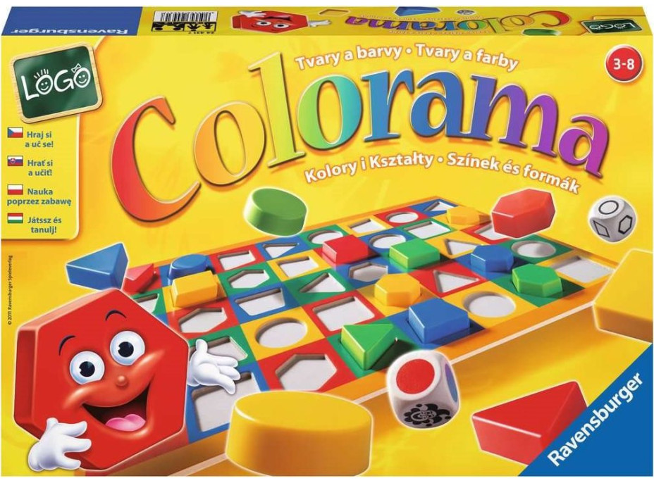 RAVENSBURGER Detská hra Colorama