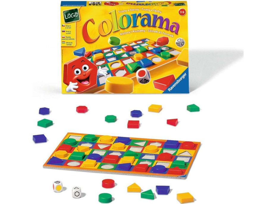 RAVENSBURGER Detská hra Colorama