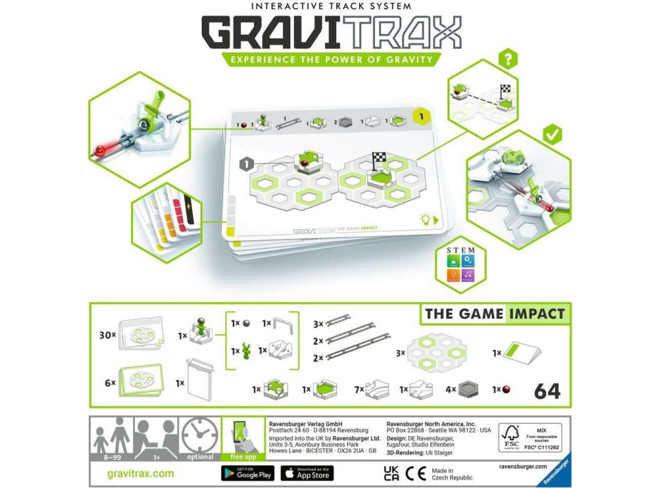 RAVENSBURGER Hra GraviTrax The Game: Vplyv