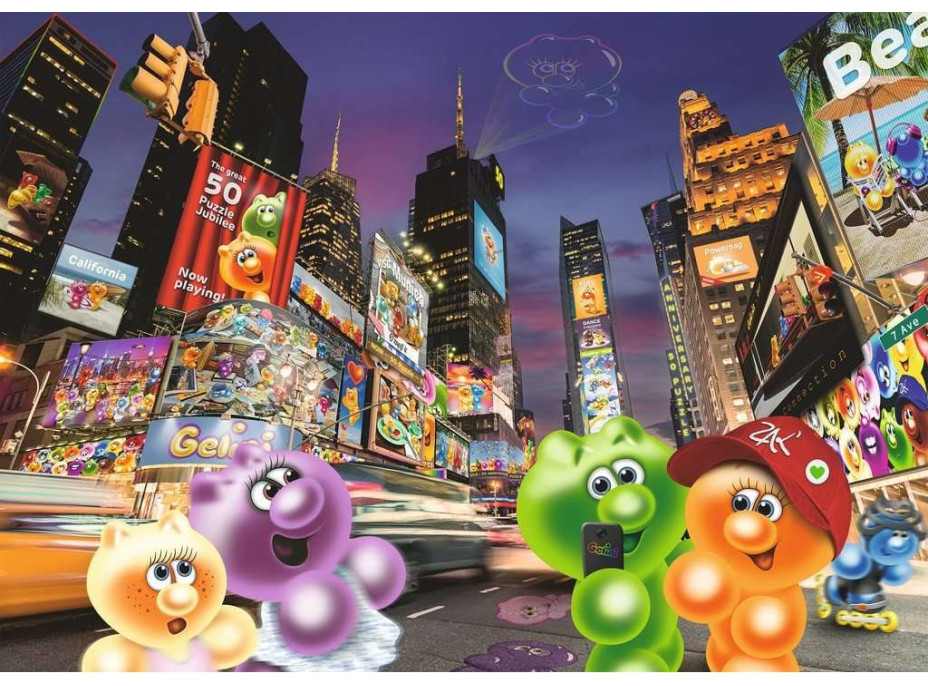 RAVENSBURGER Puzzle Gelini na Time Square 1000 dielikov