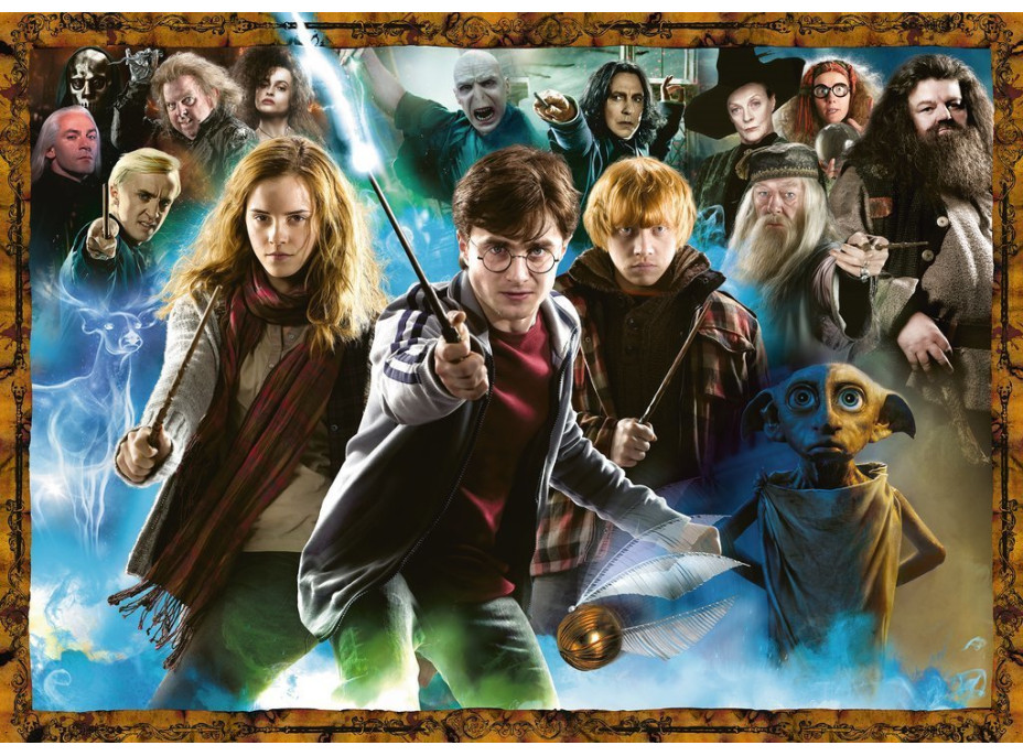 RAVENSBURGER Puzzle Harry Potter: Rád proti Smrťožrútom 1000 dielikov