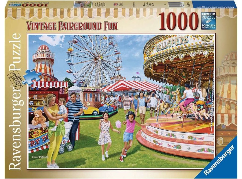 RAVENSBURGER Puzzle Klasická púťová zábava 1000 dielikov