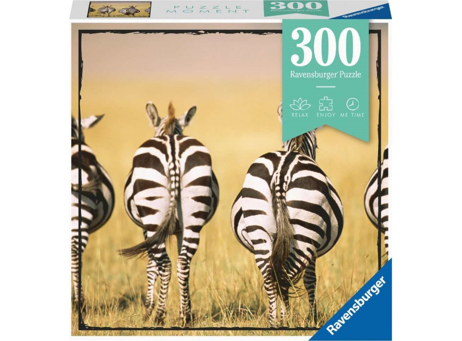 RAVENSBURGER Puzzle Moment: Zebry 300 dielikov