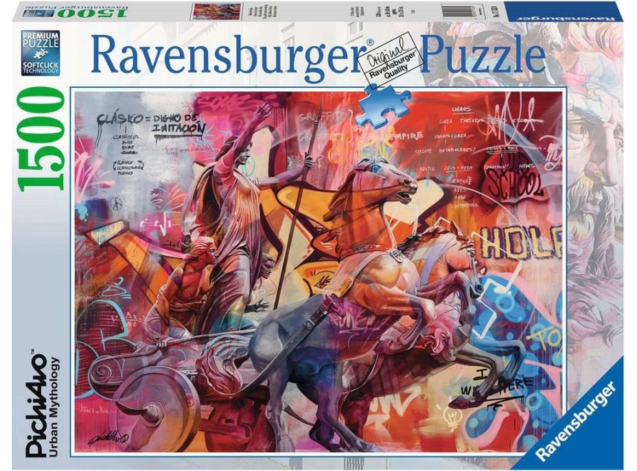 RAVENSBURGER Puzzle Niké, bohyňa víťazstva 1500 dielikov