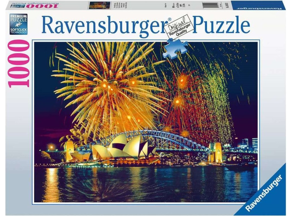 RAVENSBURGER Puzzle Ohňostroj nad Sydney 1000 dielikov