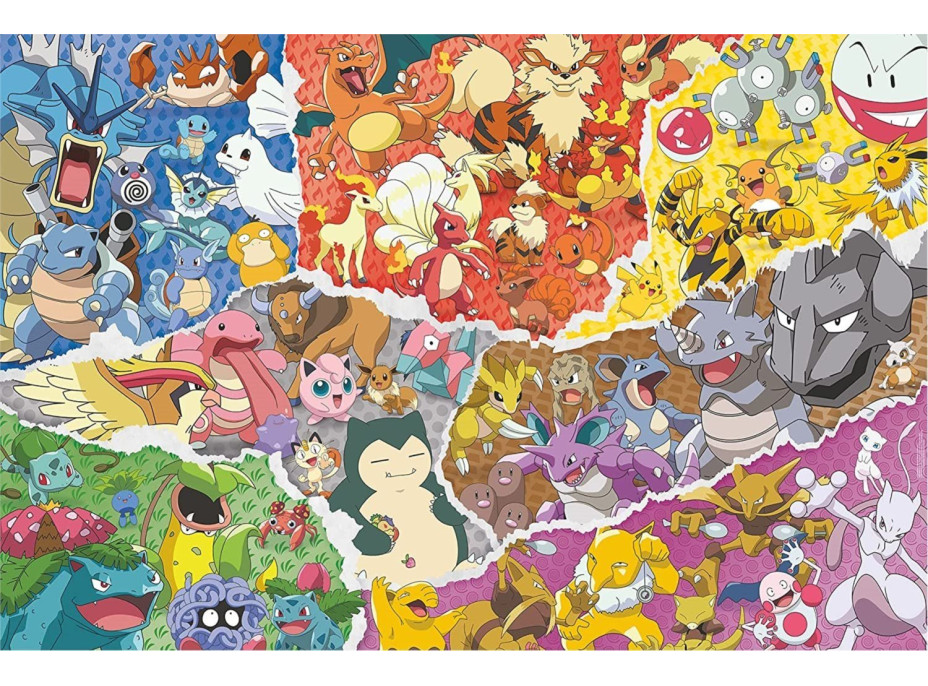 RAVENSBURGER Puzzle Pokémon Allstars 5000 dielikov