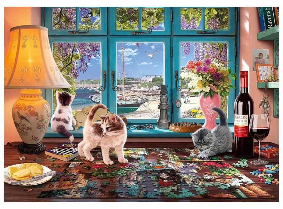 RAVENSBURGER Puzzle Skladačov stôl 1000 dielikov